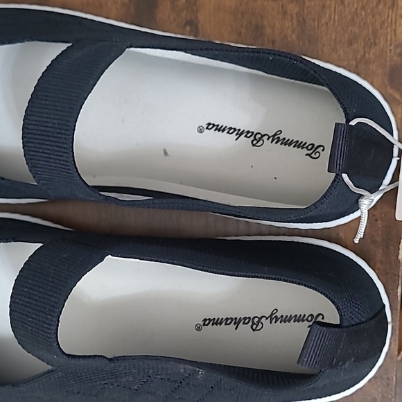NWT Tommy Bahama Navy Blue Slip-on Mary Jane style shoes size 8.5 - Picture 5 of 10